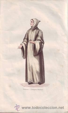 Arte: FULDENSE. Religieux Feuillant. - Foto 1