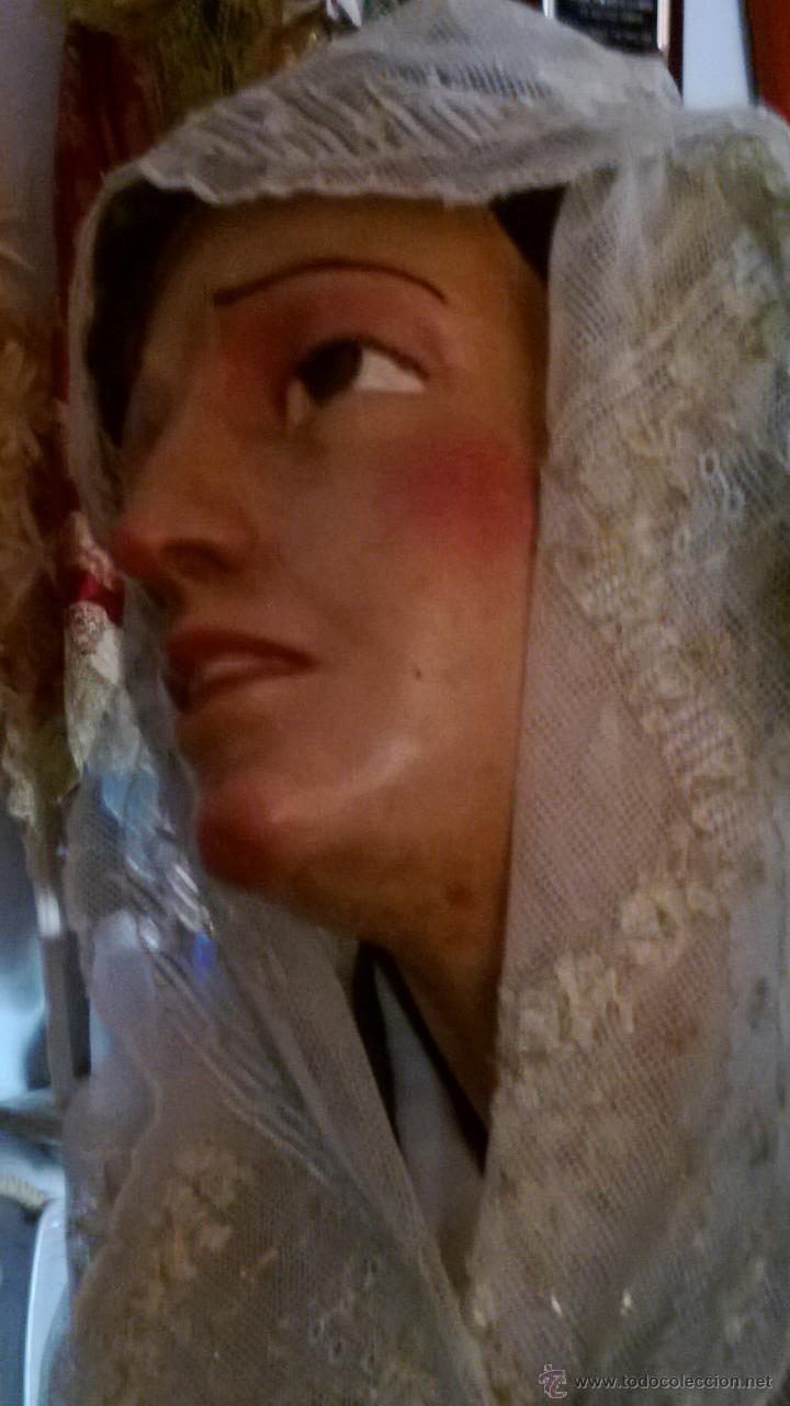 Arte: EXCEPCIONAL BUSTO DE VIRGEN DOLOROSA - Foto 6