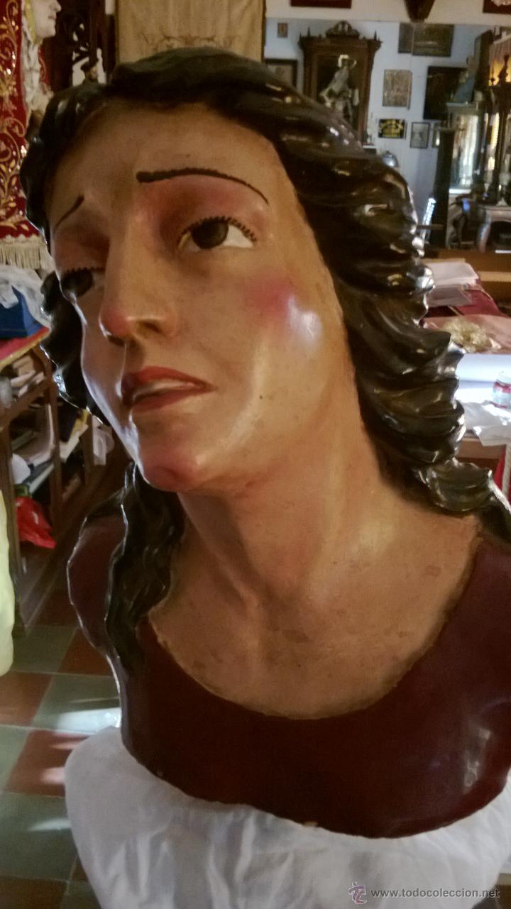 Arte: EXCEPCIONAL BUSTO DE VIRGEN DOLOROSA - Foto 12