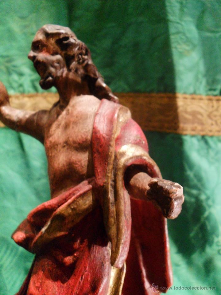 Arte: CRISTO RESUCITADO TALLA EN MADERA - Foto 5