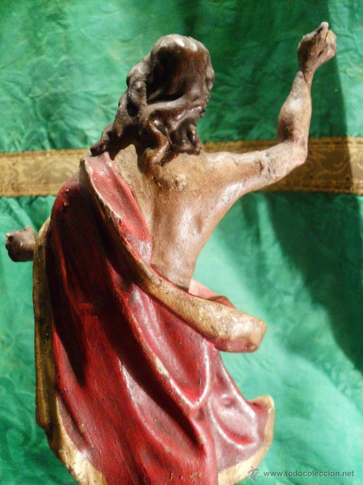 Arte: CRISTO RESUCITADO TALLA EN MADERA - Foto 6