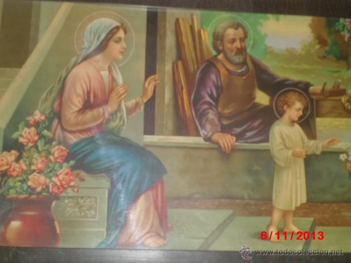 Arte: CUADRO RELIGIOSO DE LOS A&Ntilde;OS 60 - Foto 4