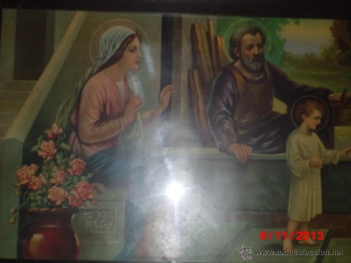 Arte: CUADRO RELIGIOSO DE LOS A&Ntilde;OS 60 - Foto 6
