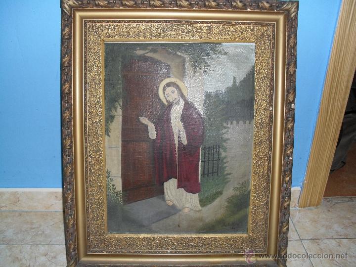 Arte: pareja de pinturas religiosas - Foto 1