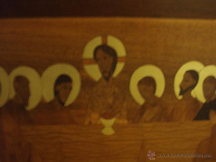 Arte: Magn&iacute;fica Santa Cena en marqueter&iacute;a - Foto 2