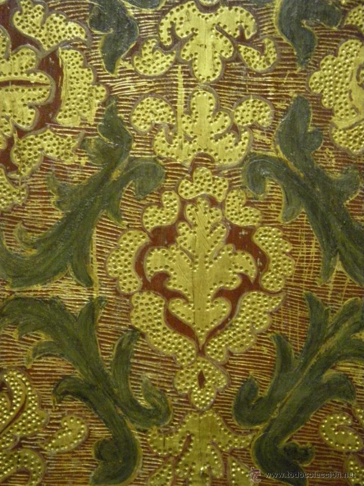 Arte: Dos tablas en oro fino, espolinado del siglo XVIII - Foto 9 - 40826215