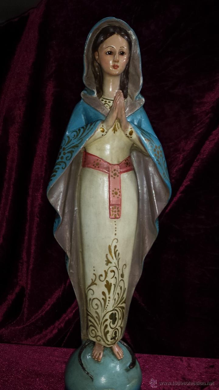 Arte: IMAGEN ESTUCO DE LA INMACULADA - Foto 1