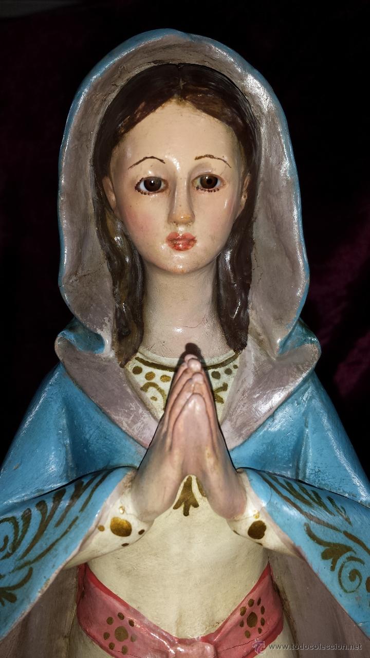 Arte: IMAGEN ESTUCO DE LA INMACULADA - Foto 2