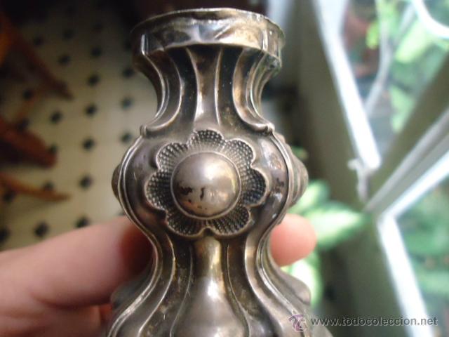 Arte: VIRGEN DEL PILAR CON PIE -  PLATA -  18 CM - Foto 5