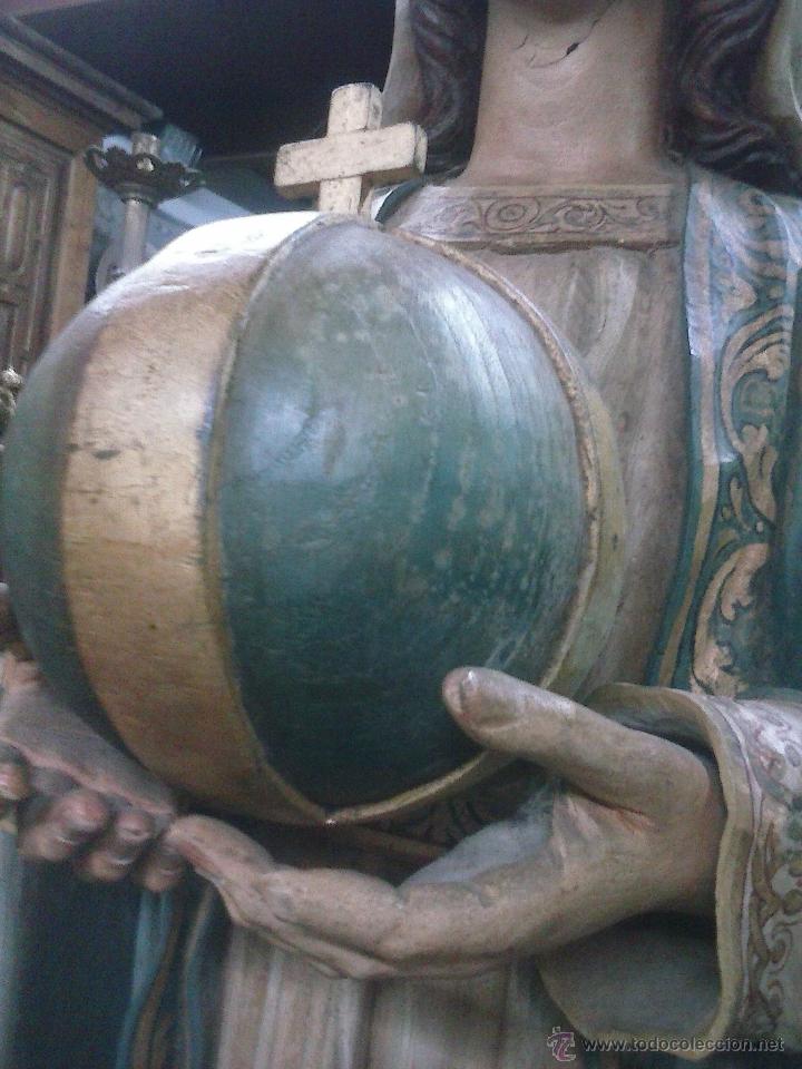Arte: VIRGEN PODEROSA REPRESENTA A LA VIRGEN DE LA MEDALLA MILAGROSA. - Foto 2
