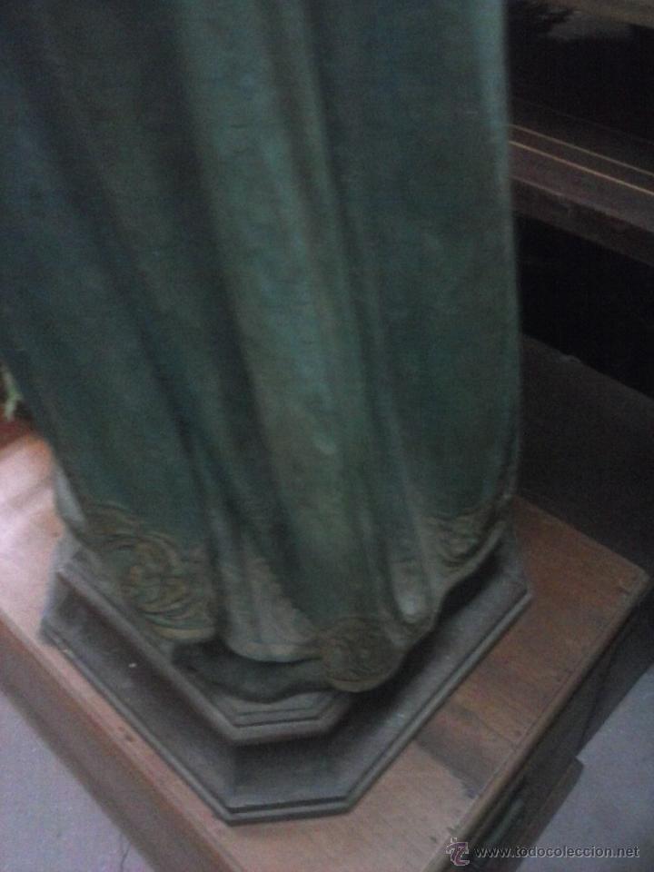Arte: VIRGEN PODEROSA REPRESENTA A LA VIRGEN DE LA MEDALLA MILAGROSA. - Foto 3