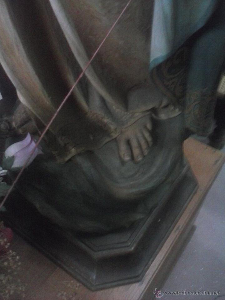 Arte: VIRGEN PODEROSA REPRESENTA A LA VIRGEN DE LA MEDALLA MILAGROSA. - Foto 6