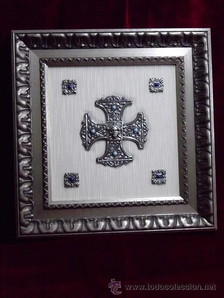 Arte: CRUZ DE PLATA, artesanal - Foto 1