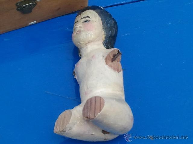 Arte: TALLA DE NI&Ntilde;O JES&Uacute;S EN MADERA - Foto 1