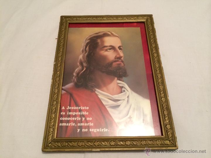 Arte: CUADRO DEL SAGRADO CORAZON DE JESUS - Foto 1