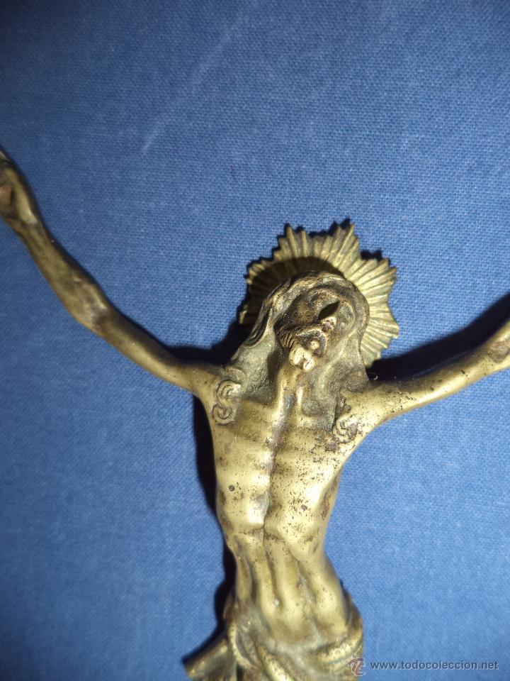 Arte: Cristo en bronze - Sec XVIII - Foto 2