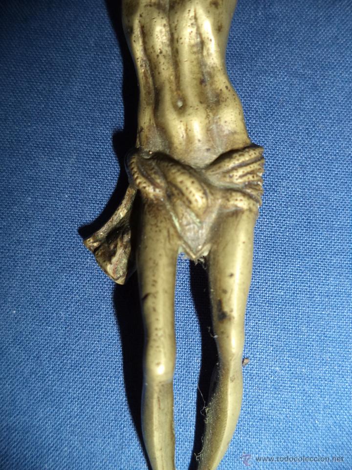 Arte: Cristo en bronze - Sec XVIII - Foto 3