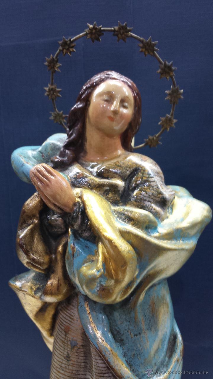 Arte: IMAGEN ESTUCO DE LA INMACULADA - Foto 1