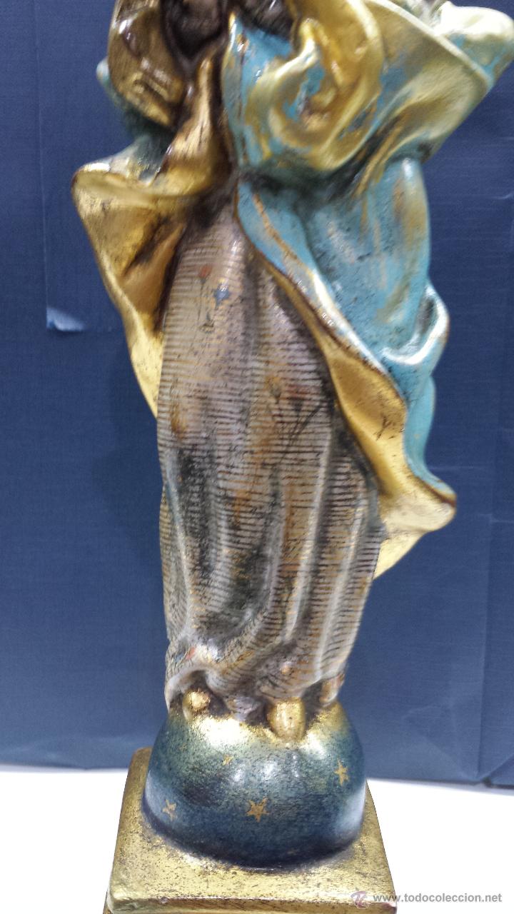 Arte: IMAGEN ESTUCO DE LA INMACULADA - Foto 3