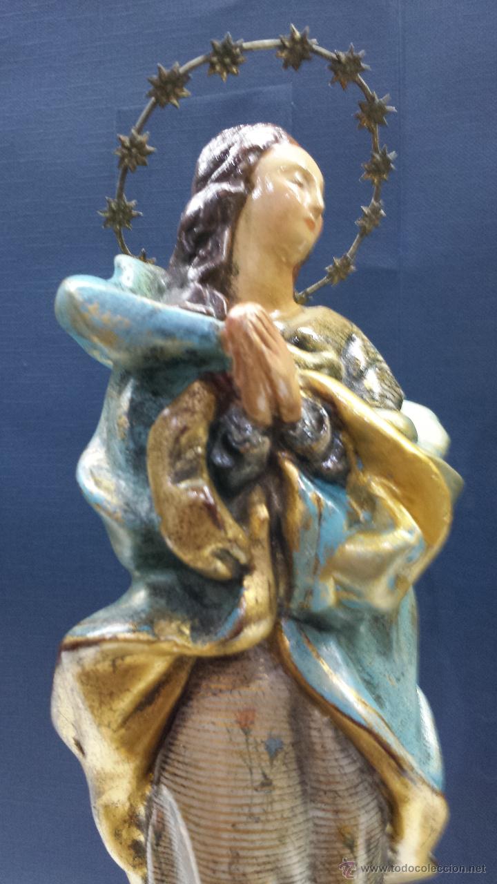 Arte: IMAGEN ESTUCO DE LA INMACULADA - Foto 4
