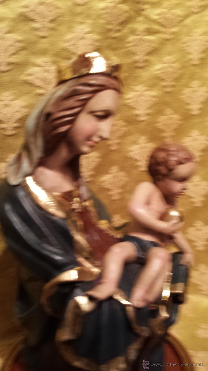 Arte: VIRGEN CON NI&Ntilde;O EN BRAZOS - Foto 2
