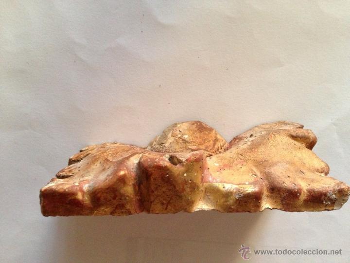 Arte: Fragmento tallado en madera s.XVII