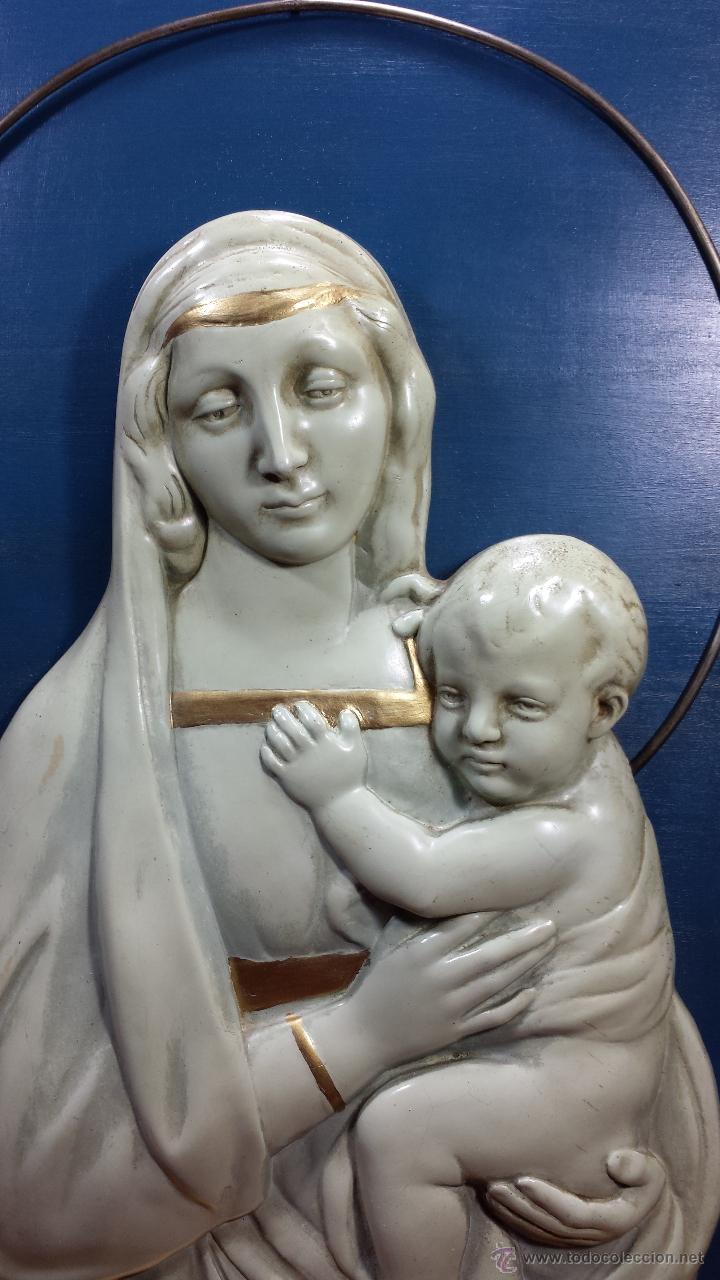 Arte: RETABLO VIRGEN CON NI&Ntilde;O - Foto 4