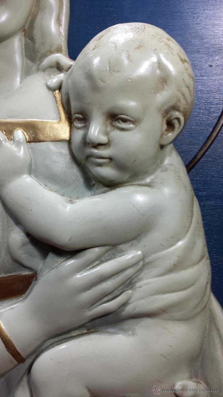 Arte: RETABLO VIRGEN CON NI&Ntilde;O - Foto 5