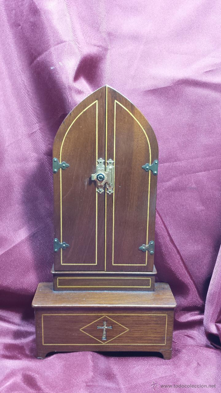 Arte: CAPILLA CON ICONO VIRGEN CON NI&Ntilde;O - Foto 3