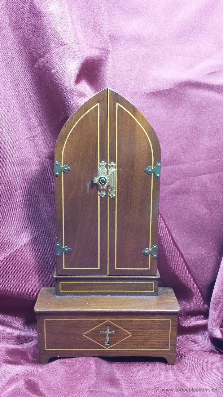 Arte: CAPILLA CON ICONO VIRGEN CON NI&Ntilde;O - Foto 5
