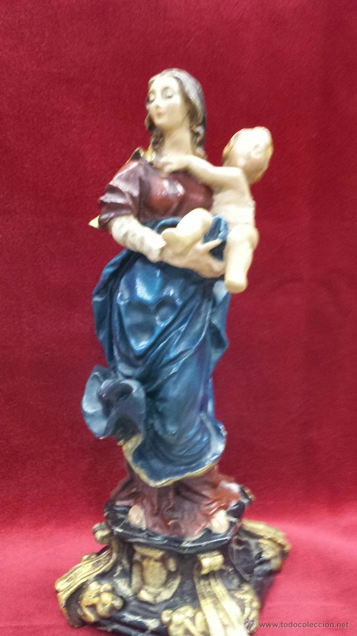 Arte: Imagen Virgen con ni&ntilde;o - Foto 3