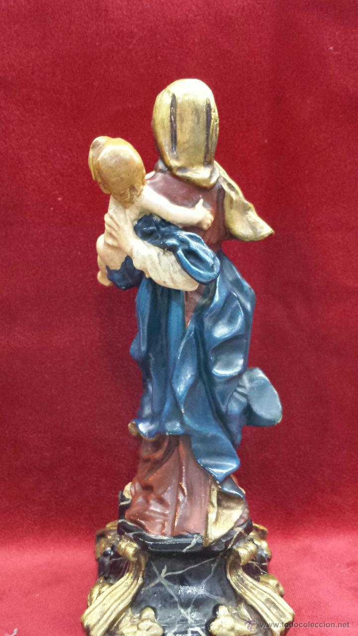 Arte: Imagen Virgen con ni&ntilde;o - Foto 4