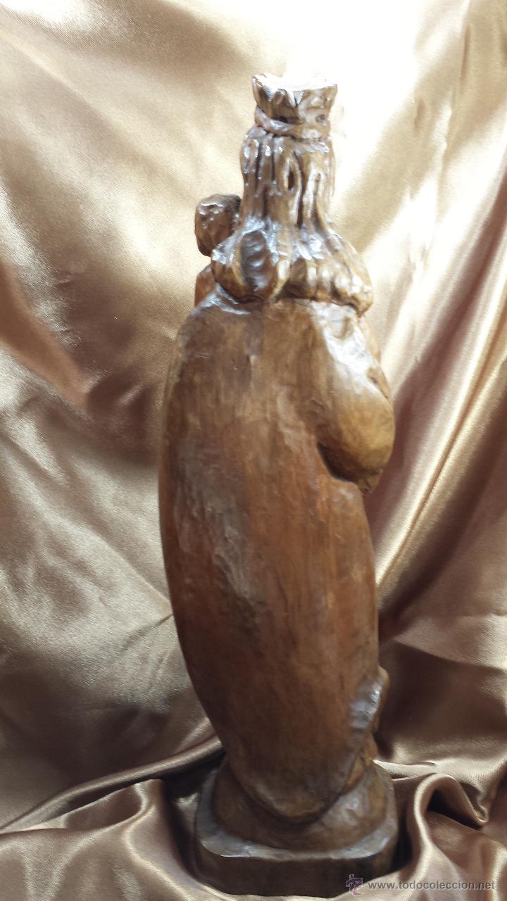 Arte: TALLA DE VIRGEN CON NI&Ntilde;O - Foto 2