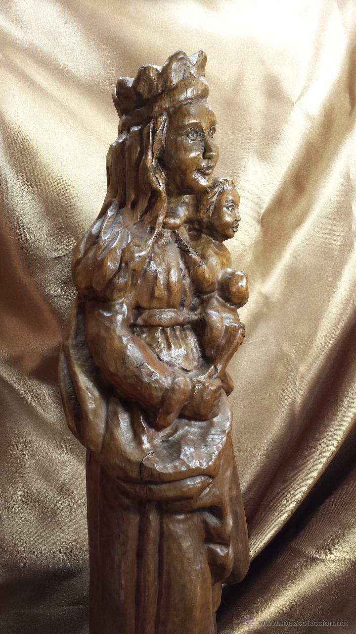 Arte: TALLA DE VIRGEN CON NI&Ntilde;O - Foto 5