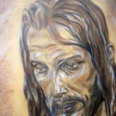 Arte: MARAVILLOSO RETRATO DEL CRISTO DE BENLLIURE JESUS NAZARENO DEL PASO MÁLAGA
