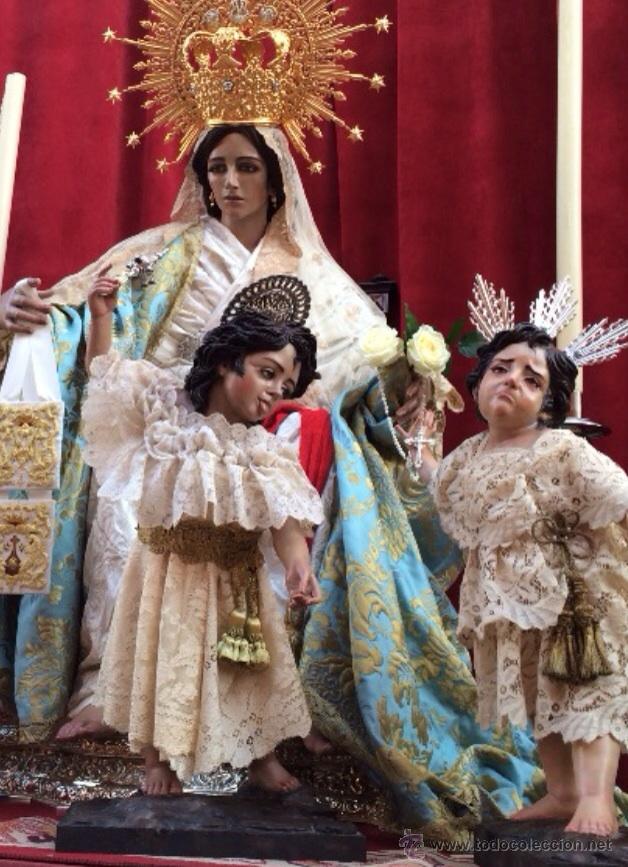 Arte: Imagen de la Stma. Virgen del Carmen. - Foto 1