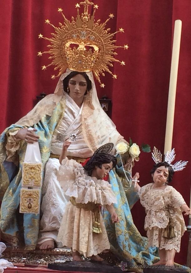 Arte: Imagen de la Stma. Virgen del Carmen. - Foto 2