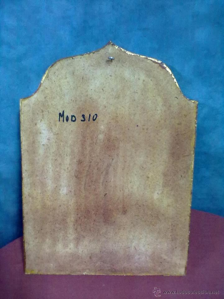 Arte: VIRGEN CON NI&Ntilde;O TRIPTICO RELIGIOSO - Foto 5