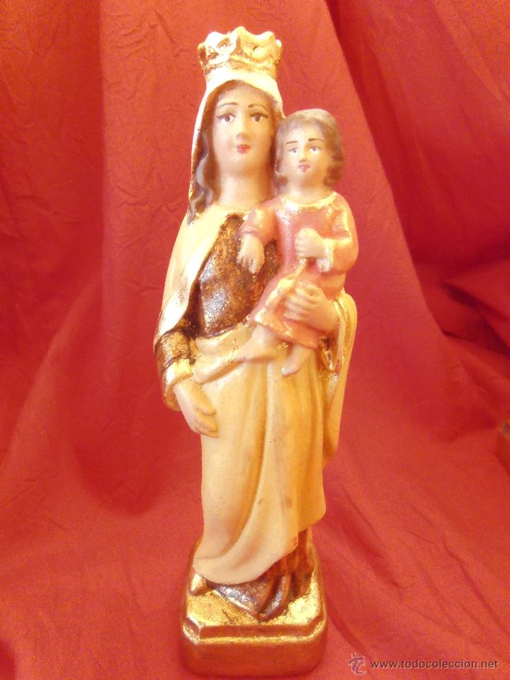 Arte: Virgen del Carmen (17cm) - Foto 2