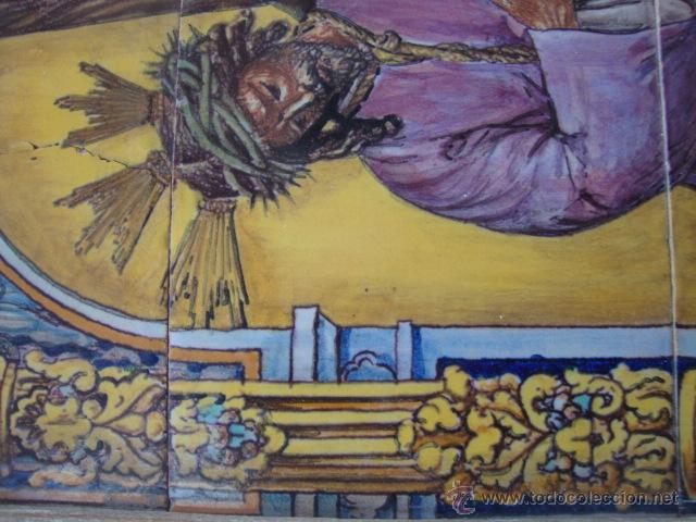 Arte: Retablo ceramico azulejos( Gran Poder) Vigil Escalera - Foto 5