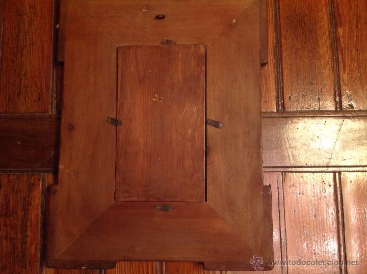 Arte: RETABLO EN MADERA Y BRONCE VIRGEN CON NI&Ntilde;O - Foto 5