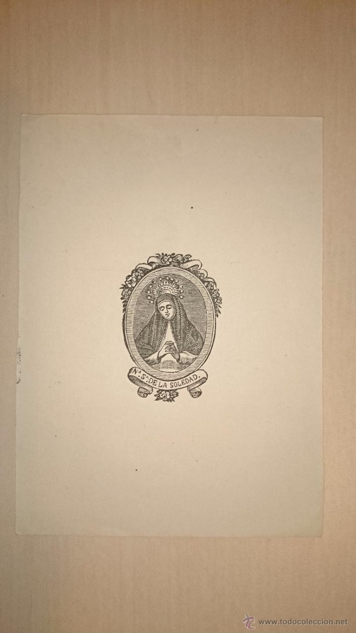 Arte: NUESTRA SE&Ntilde;ORA DE LA SOLEDAD - Foto 1