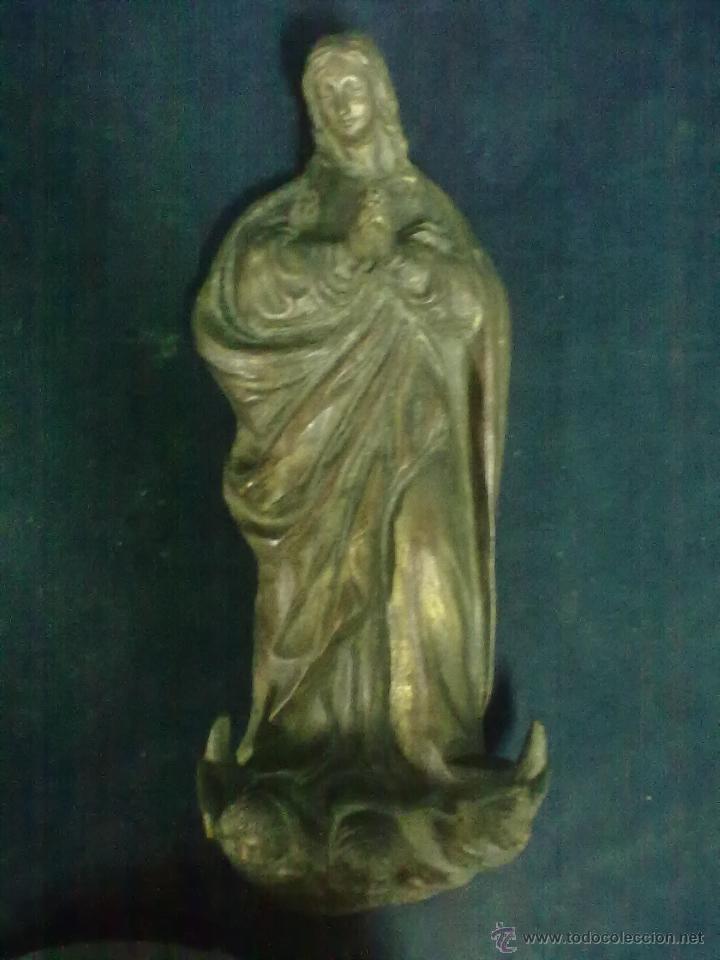 Arte: INMACULADA VIRGEN TERRACOTA - Foto 1