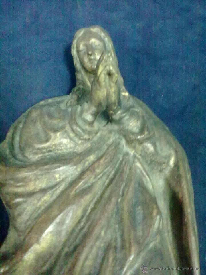Arte: INMACULADA VIRGEN TERRACOTA - Foto 4