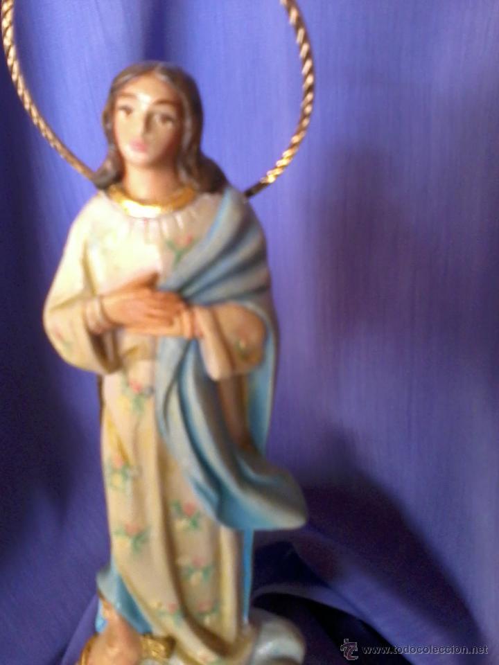 Arte: Virgen Inmaculada (19 cm) - Foto 3