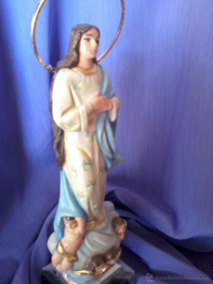 Arte: Virgen Inmaculada (19 cm) - Foto 6