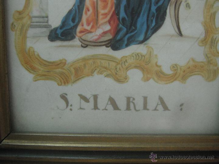 Arte: acuarela virgen - Foto 3