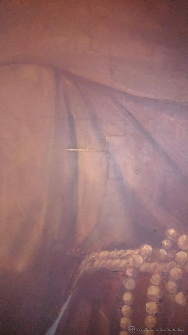 Arte: Cuadro San Antonio pintado sobre lienzo - Foto 3