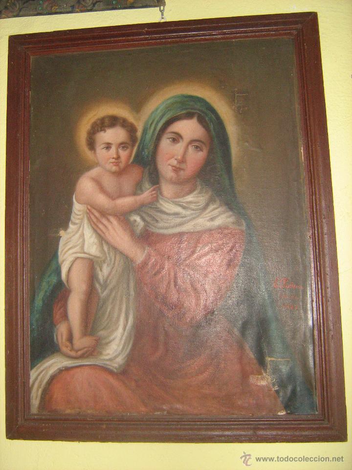 Arte: Lienzo de 1888 de E.Pulleiro - Foto 1