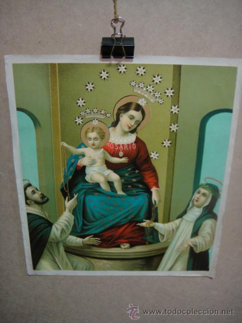 Arte: la virgen del rosario - Foto 1